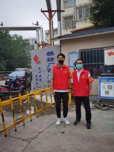 市文旅集團(tuán)一線戰(zhàn)“疫”之：“帥飛了”組合秒變“救火勇士”，“暖心”大白全心全意為居民服務(wù)